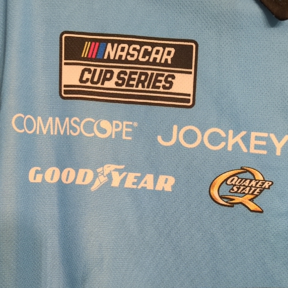 Nascar Blue and Black Racing Jersey - Picture 4 of 11